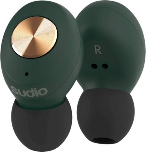 Sudio - Tolv True Wireless In-Ear Headphones - Green