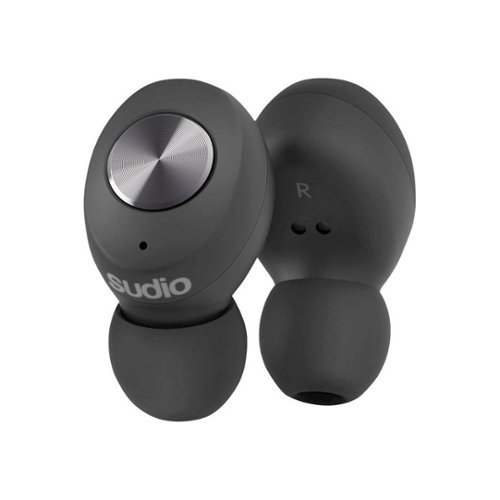 Sudio - Tolv In-ear True Wireless Headphones - Black