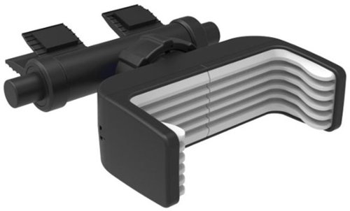 Bracketron - Mi-T Grip CD Slot/Vent Mount for Most Cell Phones - Gray/Black-Angle_Standard 