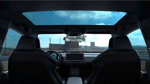 Rexing M1 1296P Mirror Front and Rear Dash Cam - Black BUY IN AUSTRALIA
