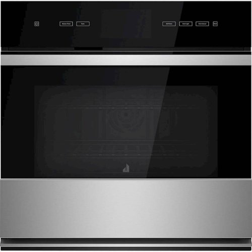 JennAir - NOIR 30" Built-In Single Electric Convection Wall Oven - Floating glass black