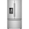 JennAir - RISE 23.8 Cu. Ft. French Door Counter-Depth Refrigerator - Stainless Steel-Front_Standard