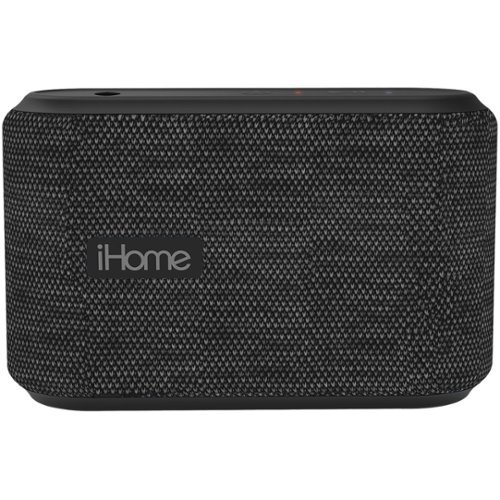 iHome - iBT370v2 Portable Bluetooth Speaker - Dark Gray