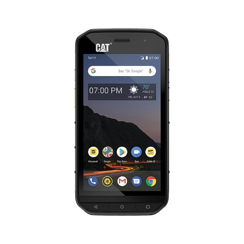 CAT - The CAT® S48c Smartphone - Black (Unlocked)