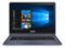 ASUS - Vivobook 2-in-1 11.6" Touch-Screen Laptop - Intel Celeron N3350 - 4GB Memory  - 64GB eMMC - Star Grey - Gray-Front_Standard 
