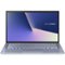 ASUS - ZenBook 14" Laptop - Intel Core i7 - 8GB Memory - 512GB Solid State Drive - Silver Blue-Front_Standard