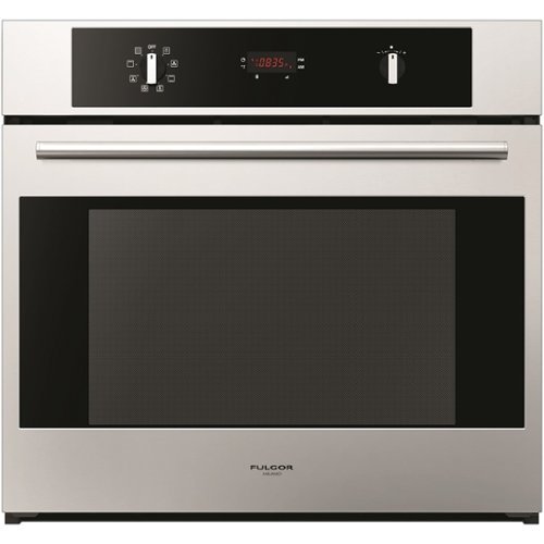 Fulgor Milano - 400 Series 29.7" Built-In Single Electric Convection Wall Oven - Stainless steel