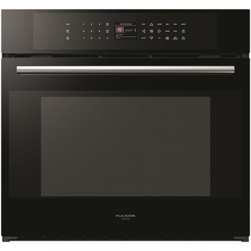 Fulgor Milano - 700 Series 29.7" Built-In Single Electric Convection Wall Oven - Black