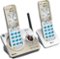 AT&T - AT DL72219 DECT 6.0 Expandable Cordless Phone System with Digital Answering System - White/Champagne-Angle_Standard 