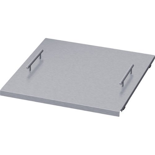 Thermador - Grill/Griddle Cover for Ranges - Silver