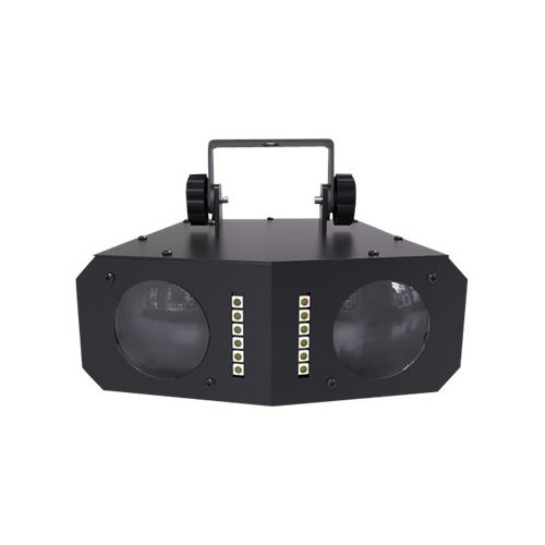 CHAUVET DJ - Duo Moon Moonflower/Strobe Light Combo - Black