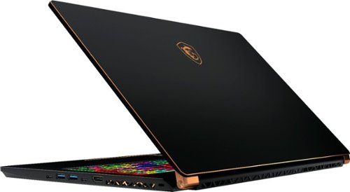 MSI 17.3 Gaming Laptop - Intel Core i7 - 16GB Memory - NVIDIA GeForce RTX 2070 Max-Q - 1TB Solid State Drive - Matte Black With Gold Diamond Cut WORLDWIDE DELIVERY