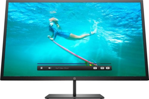 HP - Pavilion 32" LED QHD Monitor (DisplayPort, HDMI) - Black
