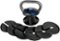 NordicTrack - 40 lb. Adjustable Kettlebell - Black/Silver-Front_Standard