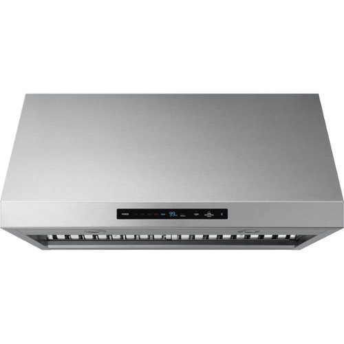 Samsung Chef - 36 inches - Externally Vented - Stainless Steel-Front_Standard 