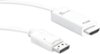 j5create - 4K HDMI DisplayPort Cable - White-Front_Standard
