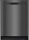 Frigidaire - Gallery 24" Top Control Tall Tub Built-In Dishwasher - Black Stainless Steel-Front_Standard