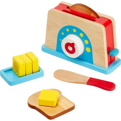  Melissa &amp; Doug - Bread &amp; Butter Toaster Set