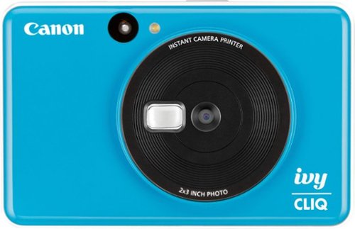  Canon - IVY Cliq Instant Film Camera - Seaside Blue