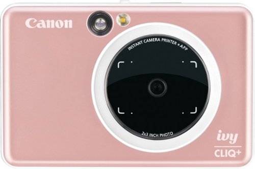  Canon - IVY Cliq+ Instant Film Camera - Rose Gold