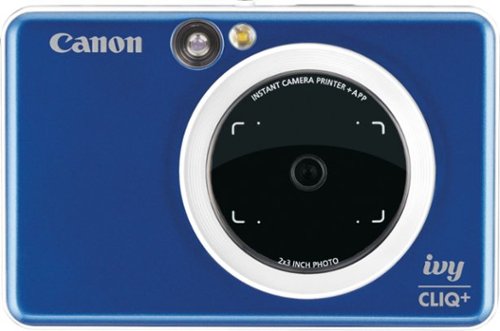  Canon - IVY Cliq+ Instant Film Camera - Sapphire Blue