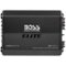 BOSS Audio - ELITE 1500W Class AB Mono MOSFET Amplifier with Variable Low-Pass Crossover - Black-Front_Standard