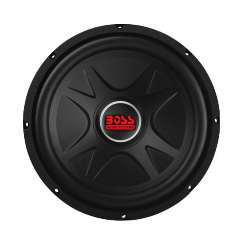 BOSS Audio - Elite 12" Dual-Voice-Coil 8-Ohm Subwoofer - Black
