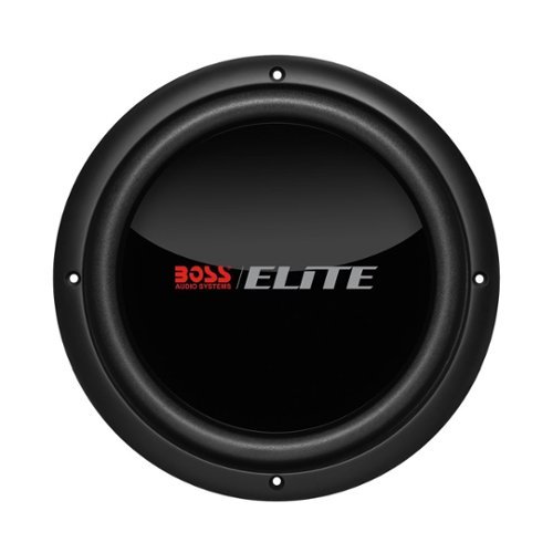 BOSS Audio - Elite 10" Dual-Voice-Coil 8-Ohm Subwoofer - Black