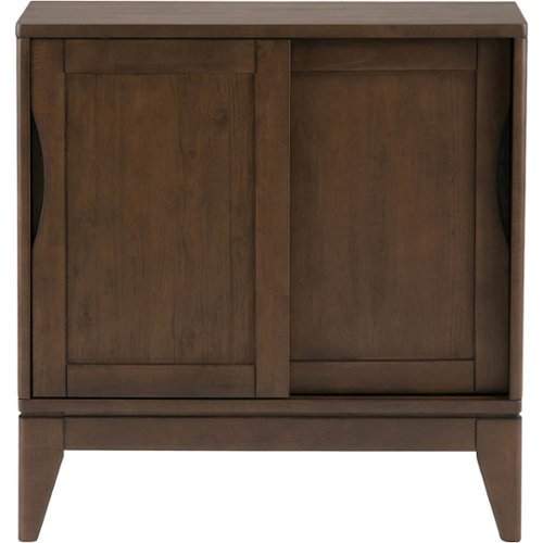 Simpli Home - Harper Low Storage Cabinet