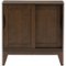 Simpli Home - Harper Low Storage Cabinet - Walnut Brown-Front_Standard