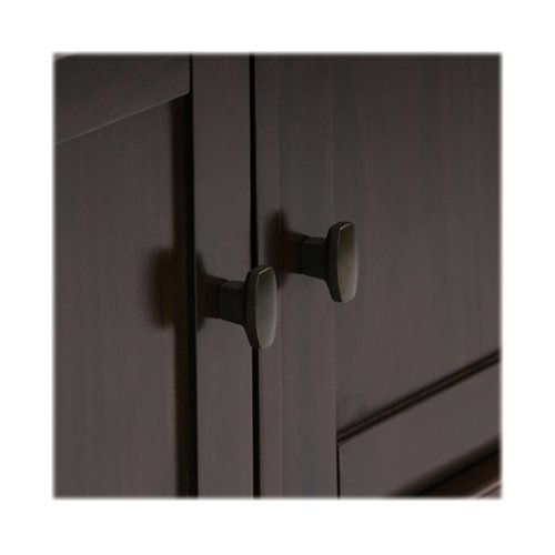 Simpli Home - Warm Shaker SOLID WOOD 44 inch Wide Transitional Entryway Storage Bench - Tobacco Brown-Alt_View_Standard_12 