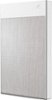 Seagate - Backup Plus Ultra Touch 2TB External USB-C/USB 3.0 Portable Hard Drive with Hardware Encryption - White-Front_Standard