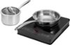 Insignia™ - 12" Modular Electric Induction Cooktop - Black-Front_Standard