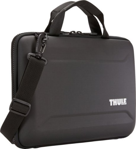 Thule - Gauntlet 4 Attaché Briefcase for 13” MacBook Pro, 14” MacBook Pro, 13” MacBook Air, & 12.3" PCs, Laptops & Chromebooks - Black