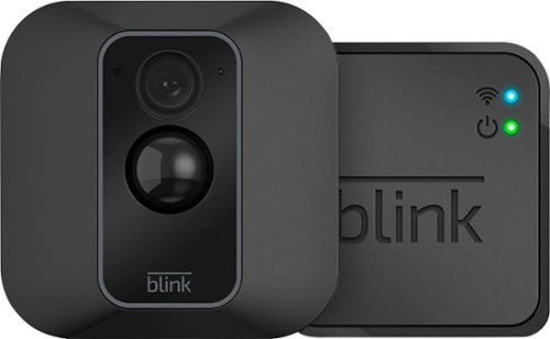  Blink - XT2 1-Camera Indoor/Outdoor Wire-Free 1080p Surveillance System - Black
