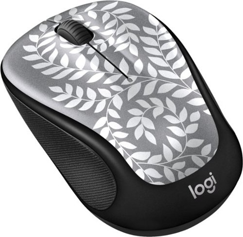 Logitech - M325c Color Collection Wireless Optical Mouse Nano Receiver - Himalayan Fern
