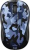Logitech - M325c Color Collection Wireless Optical Mouse Nano Receiver - Blue Camo-Front_Standard