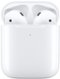Apple - Geek Squad Certified Refurbished AirPods with Wireless Charging Case - White-Front_Standard