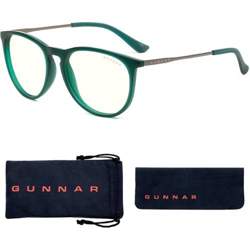 GUNNAR - Menlo Glasses with Blue Light Reduction - Emerald