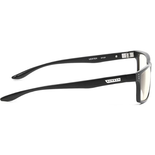 GUNNAR Vertex  Computer Glasses with Blue Light Reduction , Clear Lenses - Onyx WHERE TO BUY