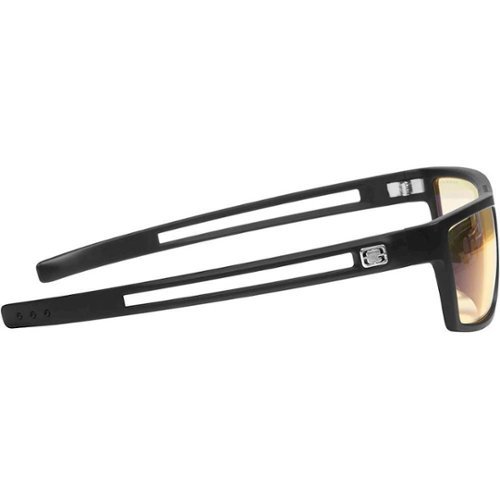 GUNNAR - Gafas Gaming Valve con Recubrimiento Antirreflectante Resistente a Rayones y Reducción de Luz Azul, Lentes Ámbar - Ónix