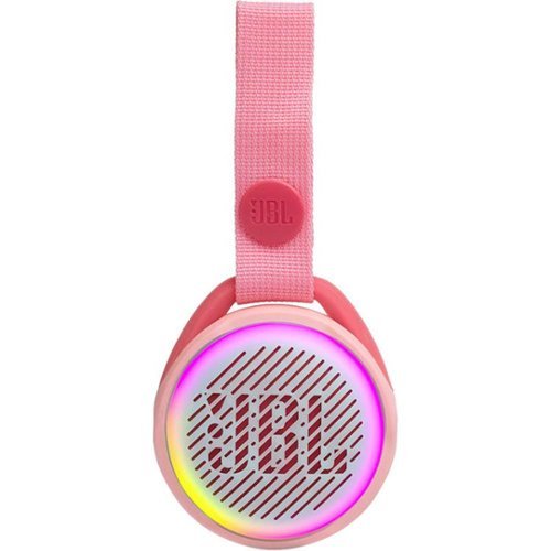 JBL - JR POP Portable Bluetooth Speaker - Rose Pink-Front_Standard 