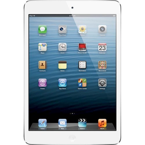 Apple - Refurbished iPad mini - 7.9" - Tablet - 64GB - White-Front_Standard 