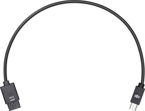 DJI - 2' Camera Control Cable - Black-Front_Standard 