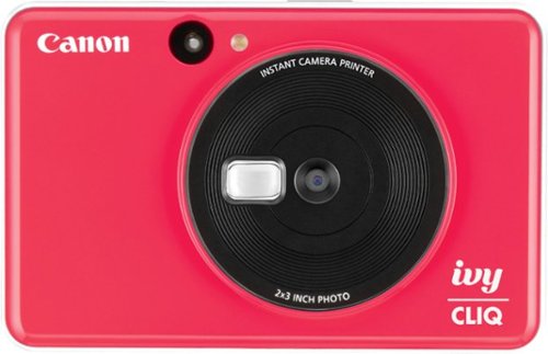  Canon - IVY Cliq Instant Film Camera - Ladybug Red