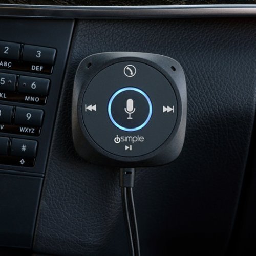 iSimple Voice Activated Connected Car Kit with Alexa - Black WORLDWIDE DELIVERY
