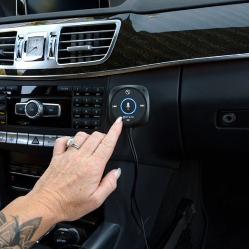 iSimple Voice Activated Connected Car Kit with Alexa - Black HOW TO BUY