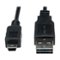 Tripp Lite - 3' Mini-USB-to-USB Type A Cable - Black-Angle_Standard