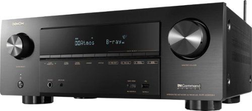 DENON AVアンプ AVR-X2600H Denon AVR X2600H 7.2 Channel 4K UHD AV Receiver, Supports Dolby