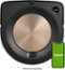 iRobot - Roomba s9 Wi-Fi Connected Robot Vacuum - Java Black-Front_Standard
